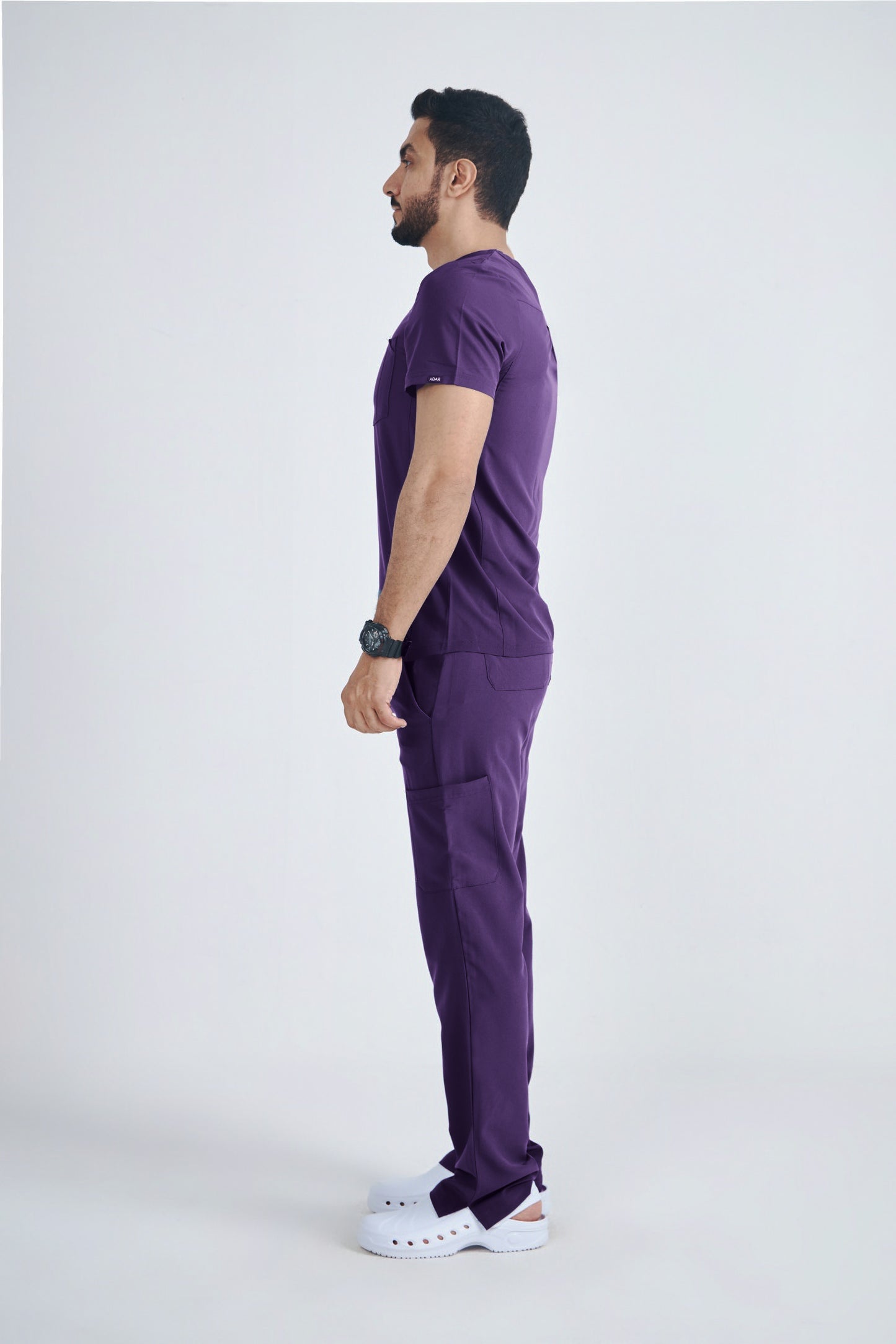 Men's Modern V-neck Addition Scrub Set A6010-A6106