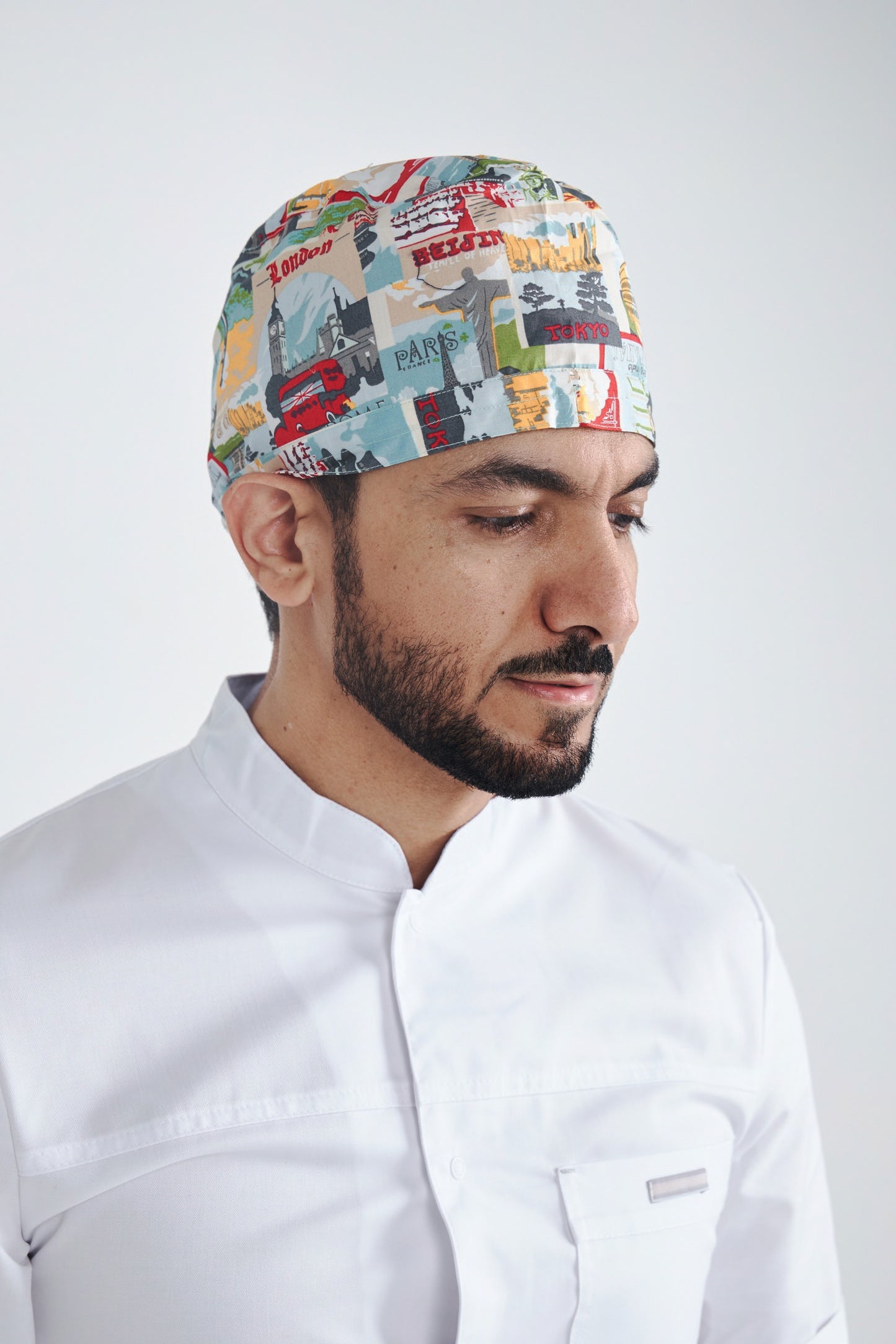 City Guide Printed Surgical Hat