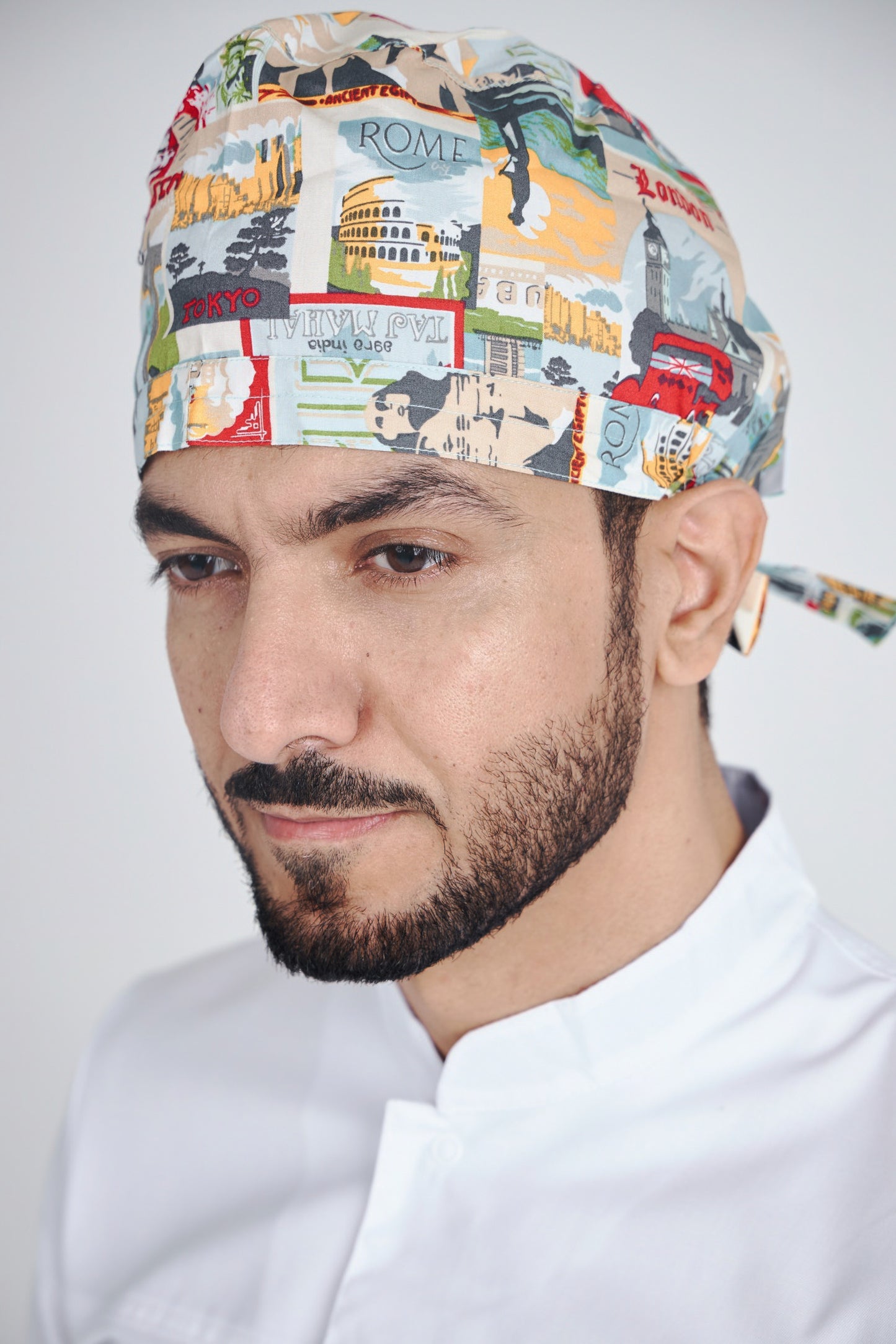 City Guide Printed Surgical Hat