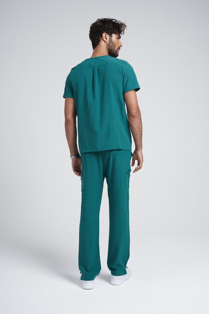 Men's Modern V-neck Addition Scrub Set A6010-A6106