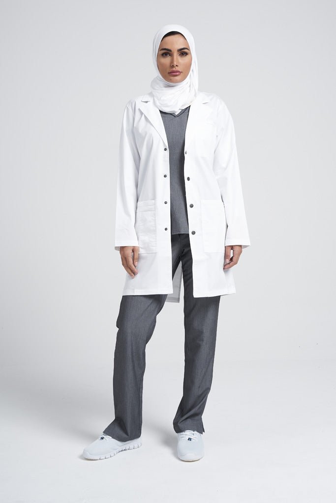 SCRUBS AND CLOGSADARLABCOAT36" Unisex Snap Front Labcoat - 3308