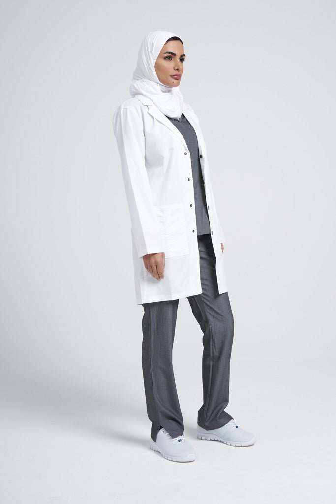 SCRUBS AND CLOGSADARLABCOAT36" Unisex Snap Front Labcoat - 3308