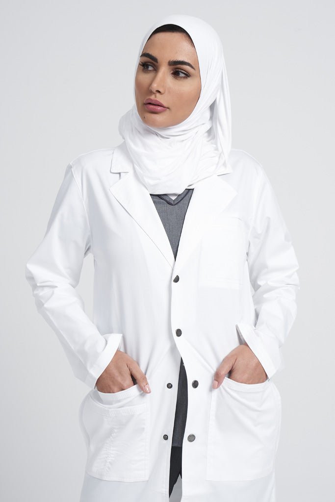 SCRUBS AND CLOGSADARLABCOAT36" Unisex Snap Front Labcoat - 3308