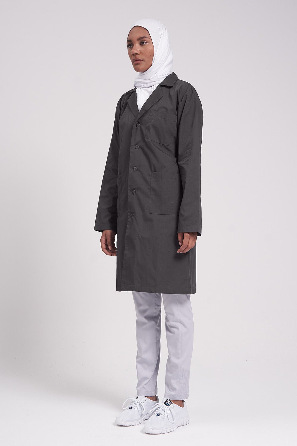 Unisex Labcoat 39" with Inner Pockets 803 - Pewter