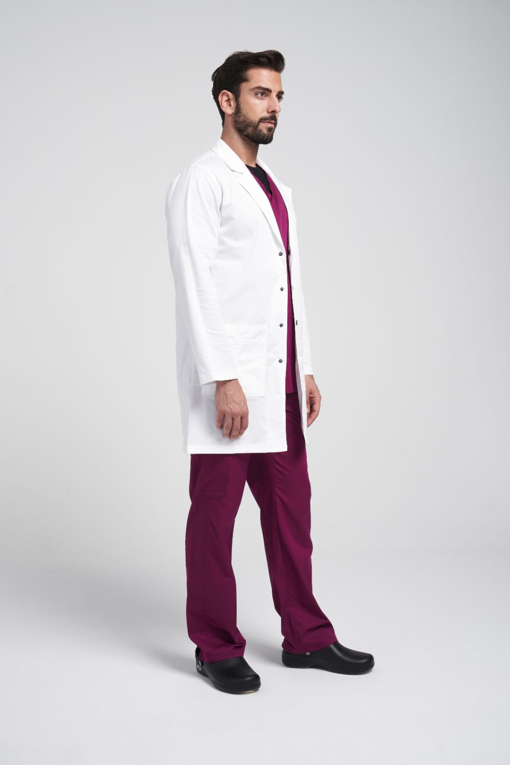 SCRUBS AND CLOGSADARLABCOAT36" Unisex Snap Front Labcoat - 3308