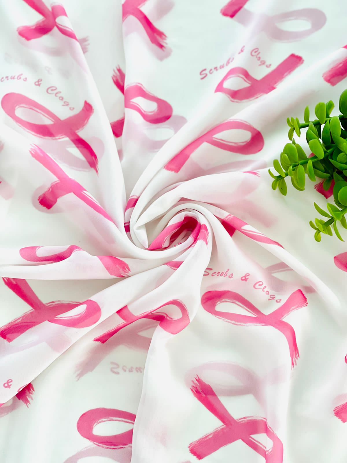 Pink Ribbon Scarves