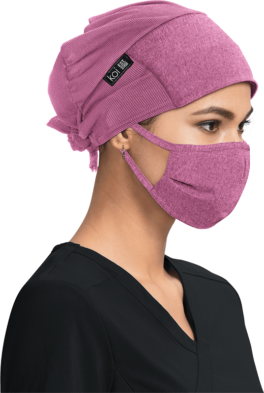 Unisex Surgical Hat - Heather Azalea Pink