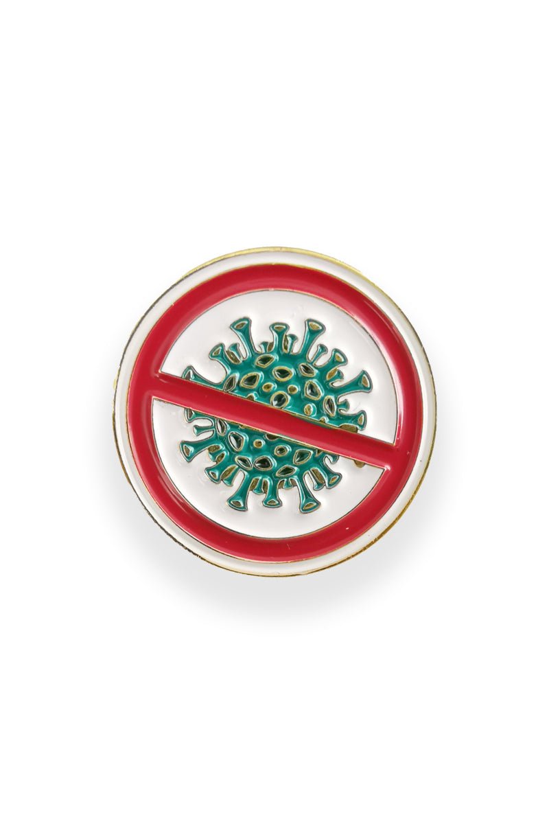 Stop Corona Virus Lapel Pin