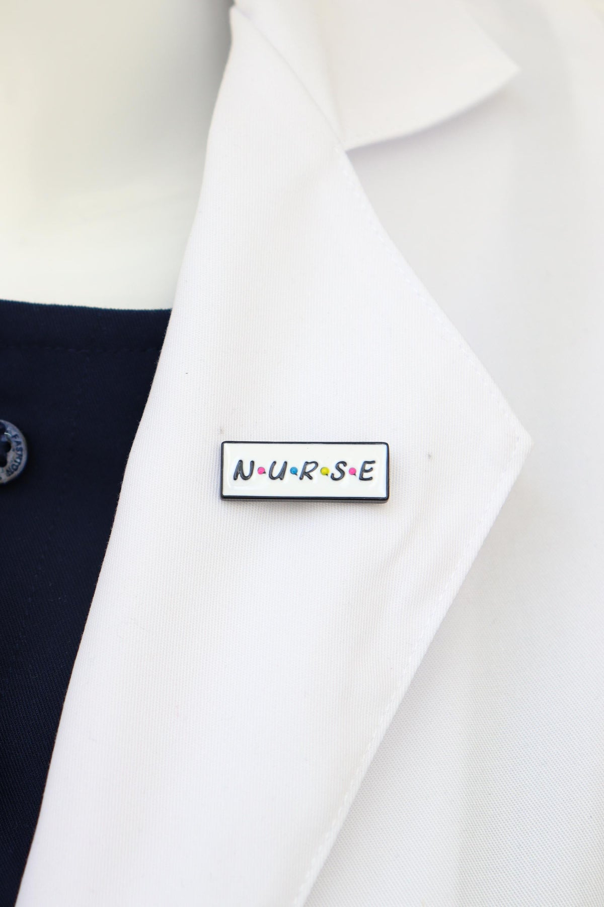 Friends Nurse Pin, second view