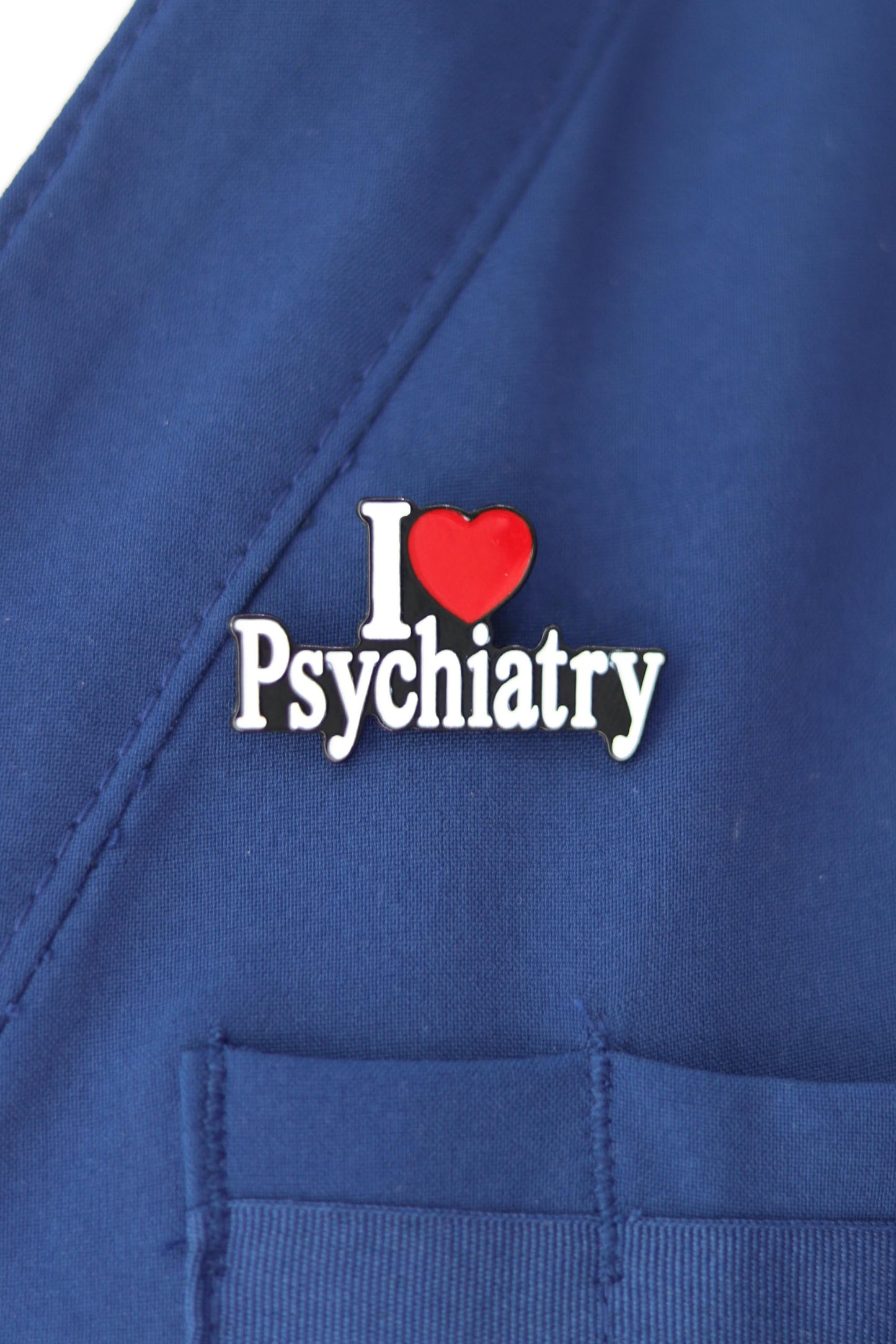 I Love Psychiatry ID Badge
