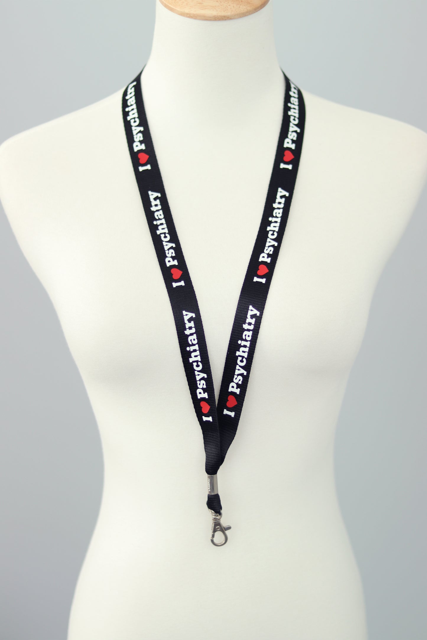 I Love Psychiatry Lanyard