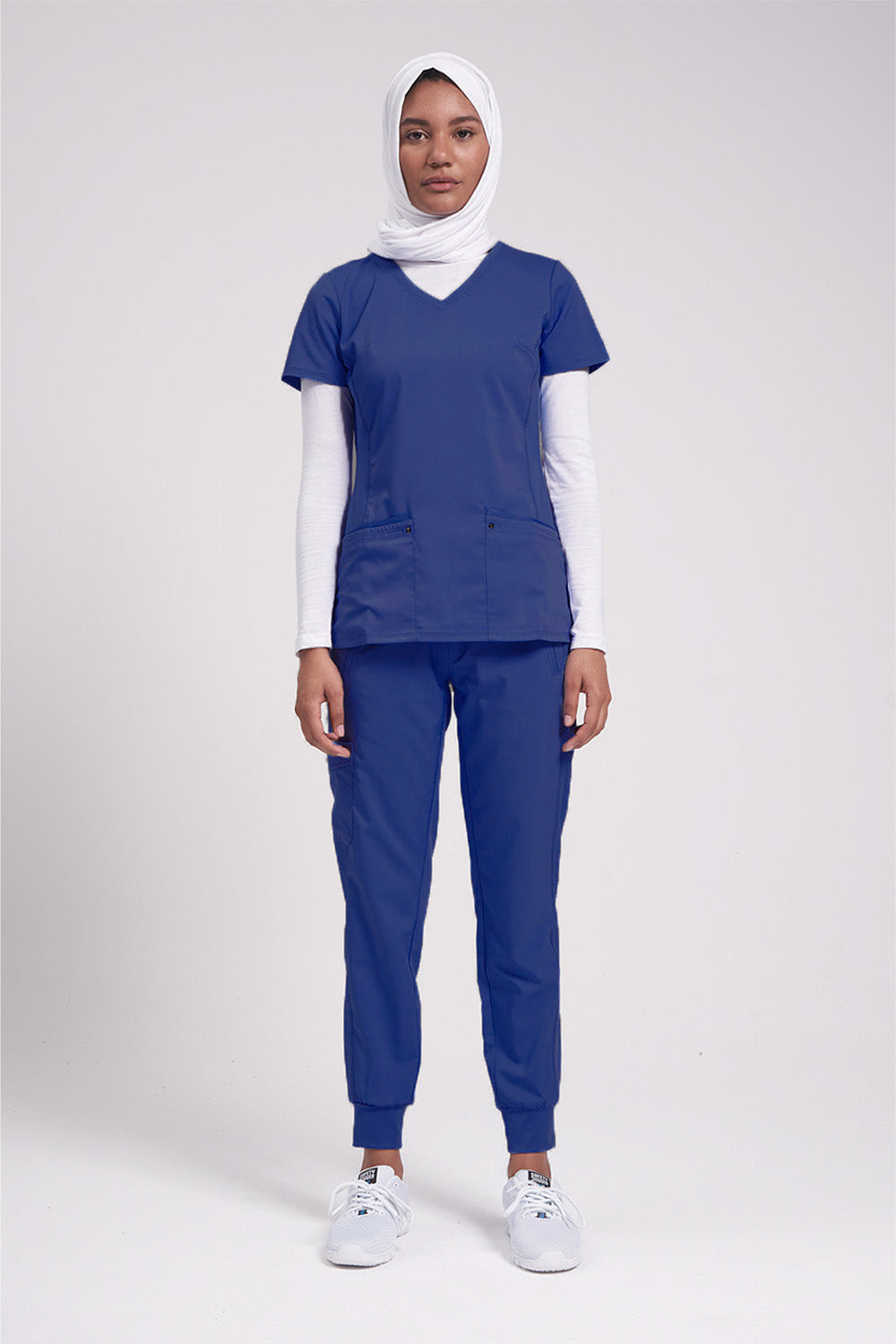 Juliet V Neck Top & Tara Jogger Pant Scrub Set