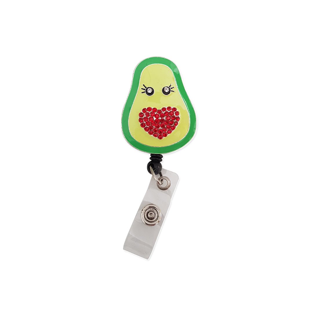 Nutritionist Heart Crystal ID Badge, second view