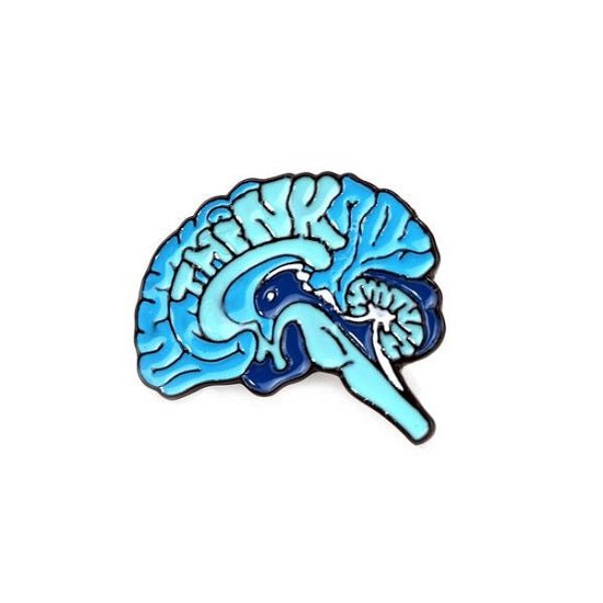 Think Brain Pin