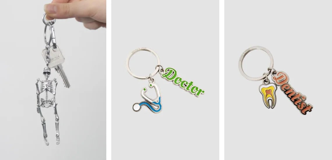 Personalized Medical Keyrings: Practical & Stylish – SCRUBS AND CLOGS