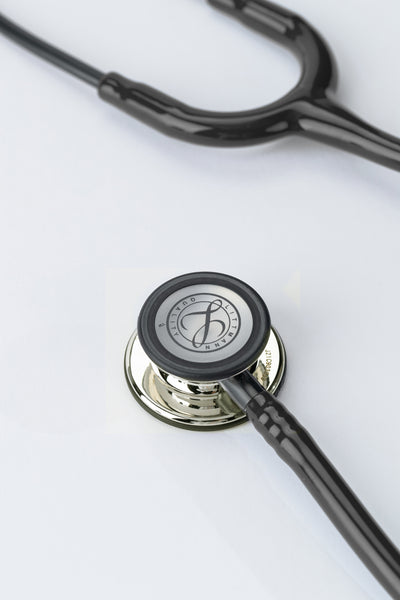3M™ Littmann® Classic III™ Monitoring Stethoscope, Champagne Chest-piece, Black Tube, 27 inch, 5861