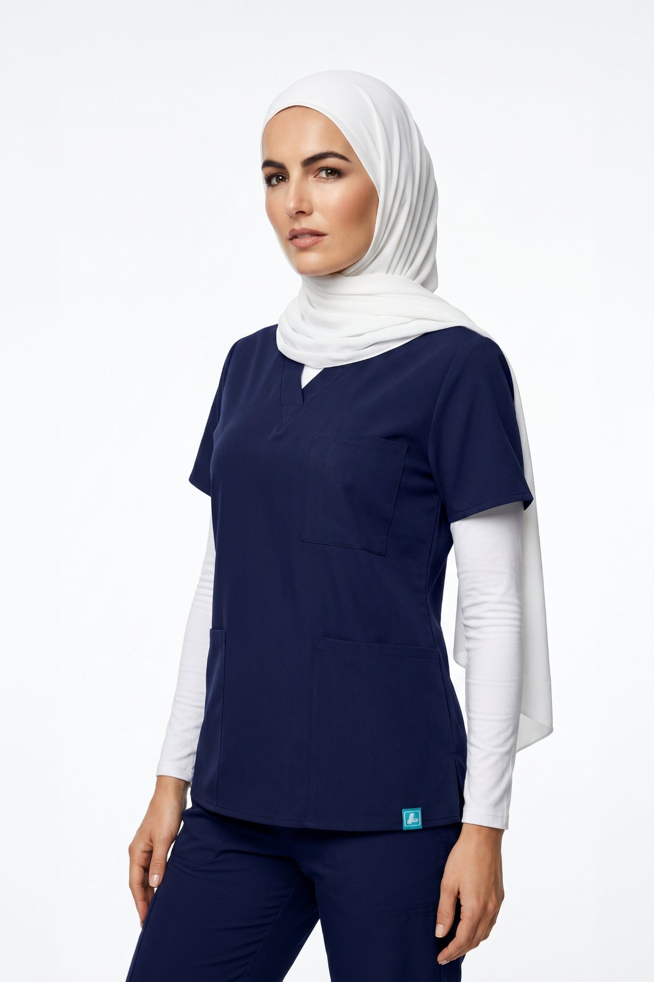 Adar Universal Unisex Scrub Top - 601 - Version 1