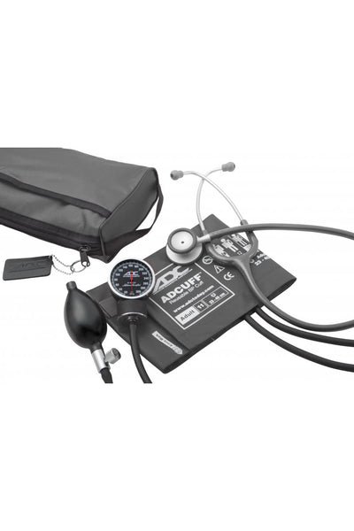 ADC Pro's Combo V™ Pocket Aneroid/Scope Kit - Gray - 728-619-11AG