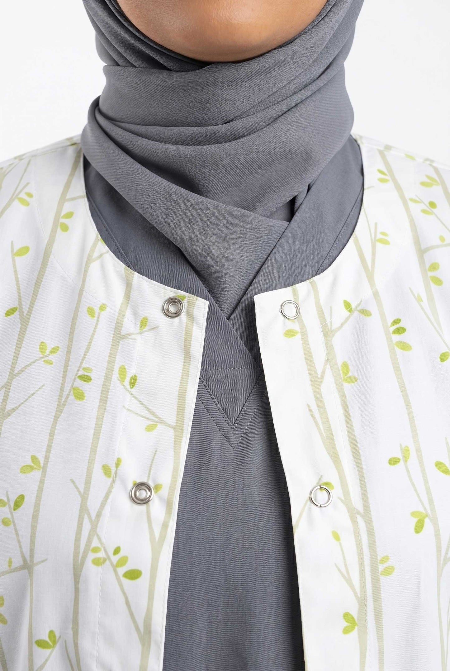 Bamboo Forest Snap Button Jacket