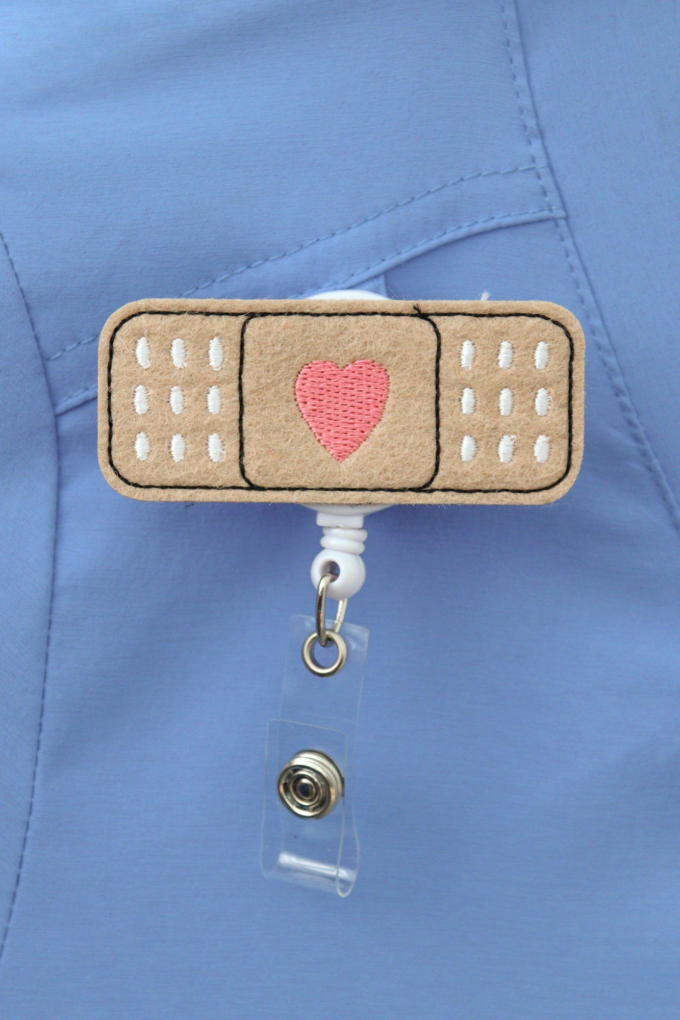 Bandage Heart ID Badge