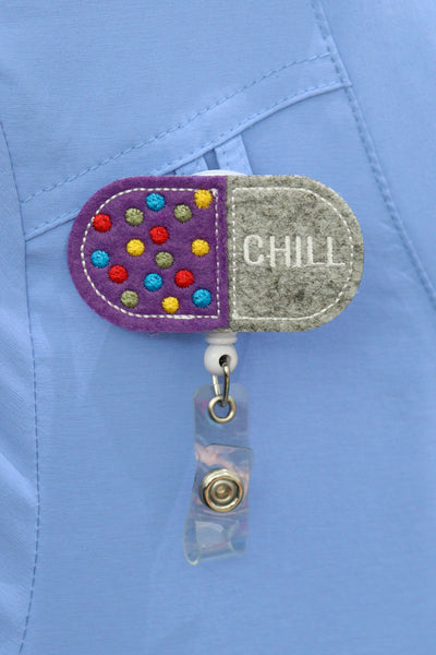 Chill Pill ID Badge