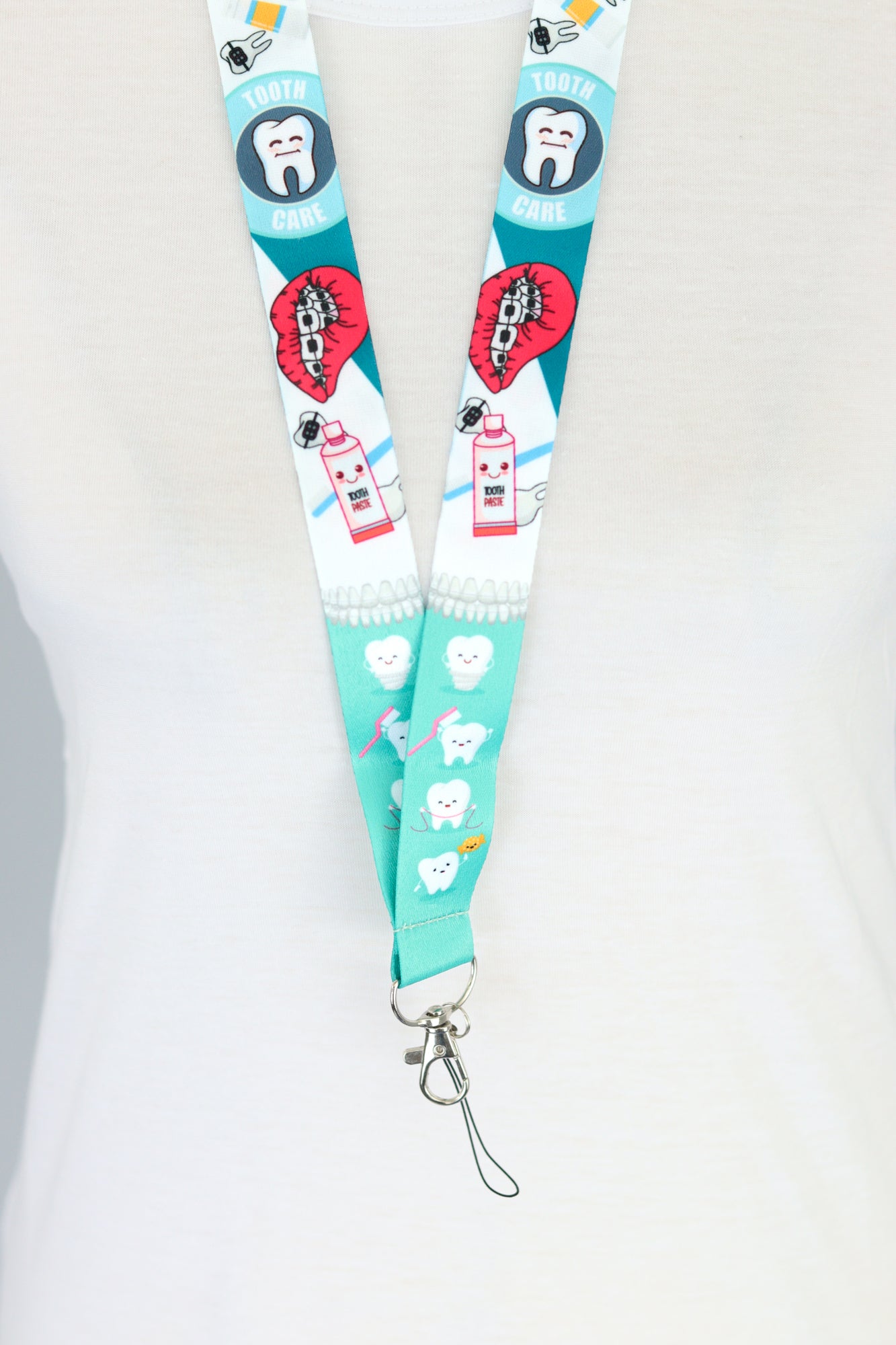 Orthodontist Teeth Lanyard