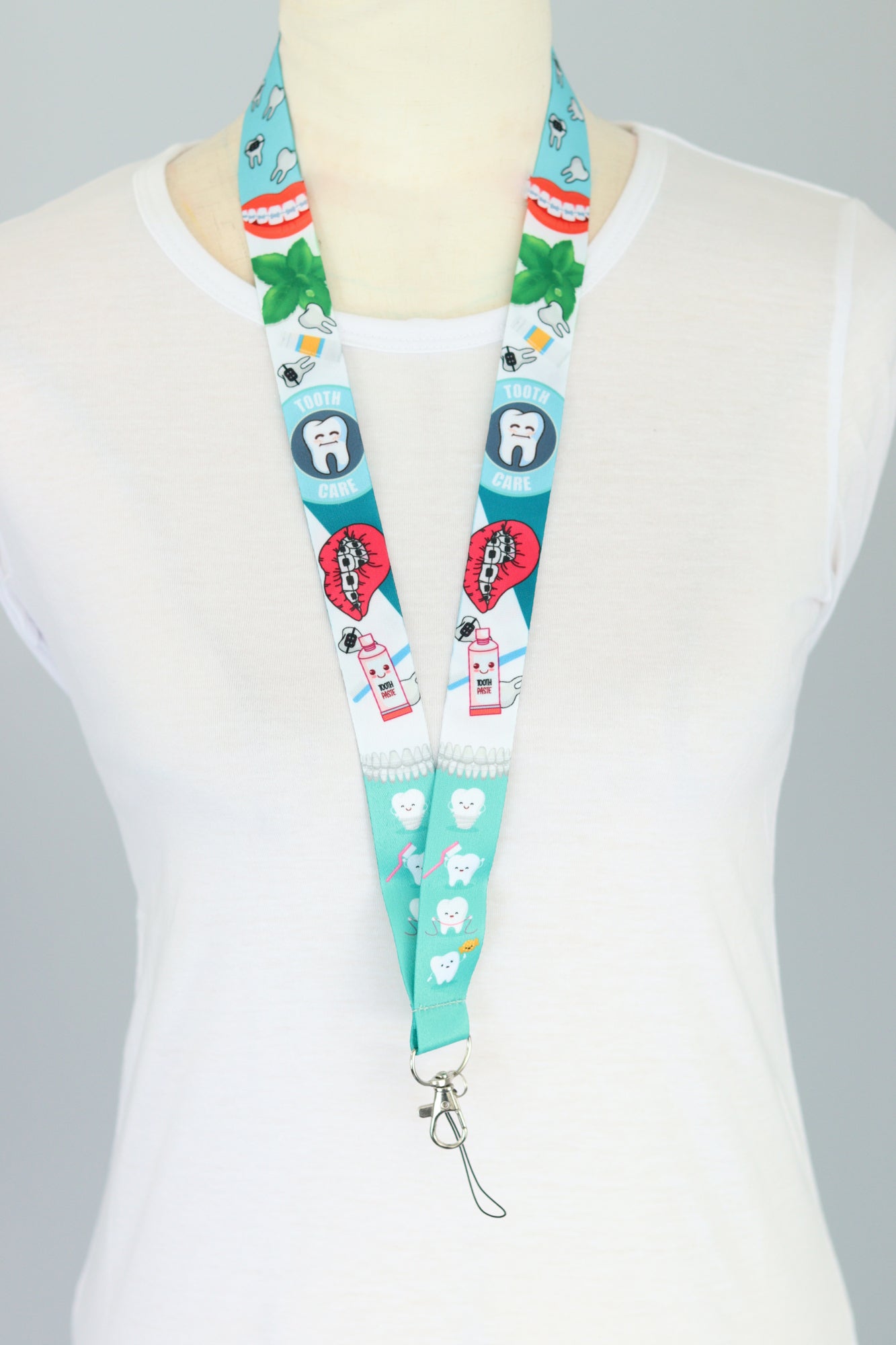 Orthodontist Teeth Lanyard