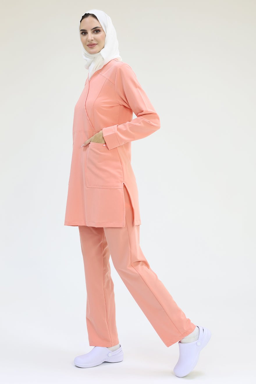 Hiba Women's Long Sleeve Scrub Set