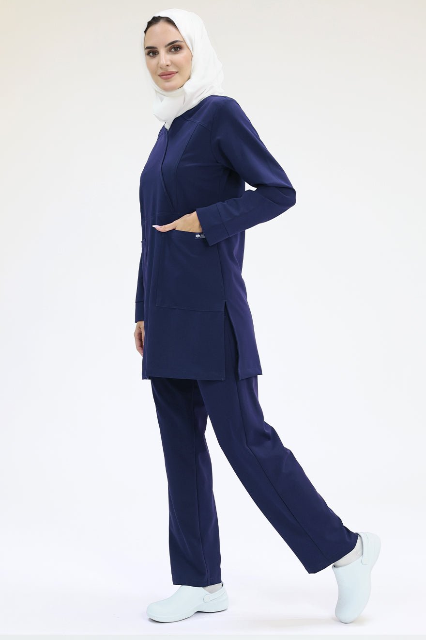 Hiba Women's Long Sleeve Scrub Set