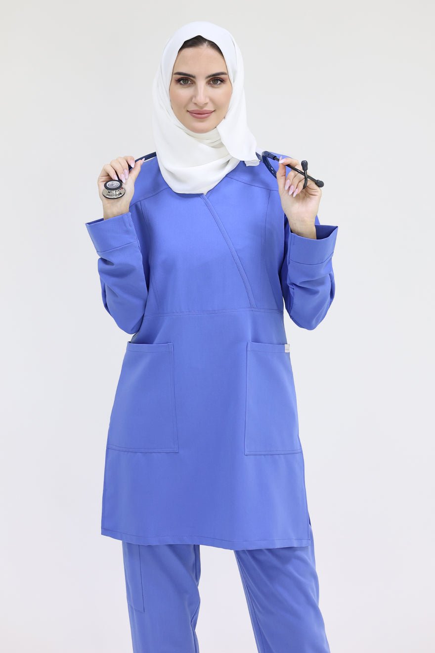 Hiba Women's Long Sleeve Scrub Set