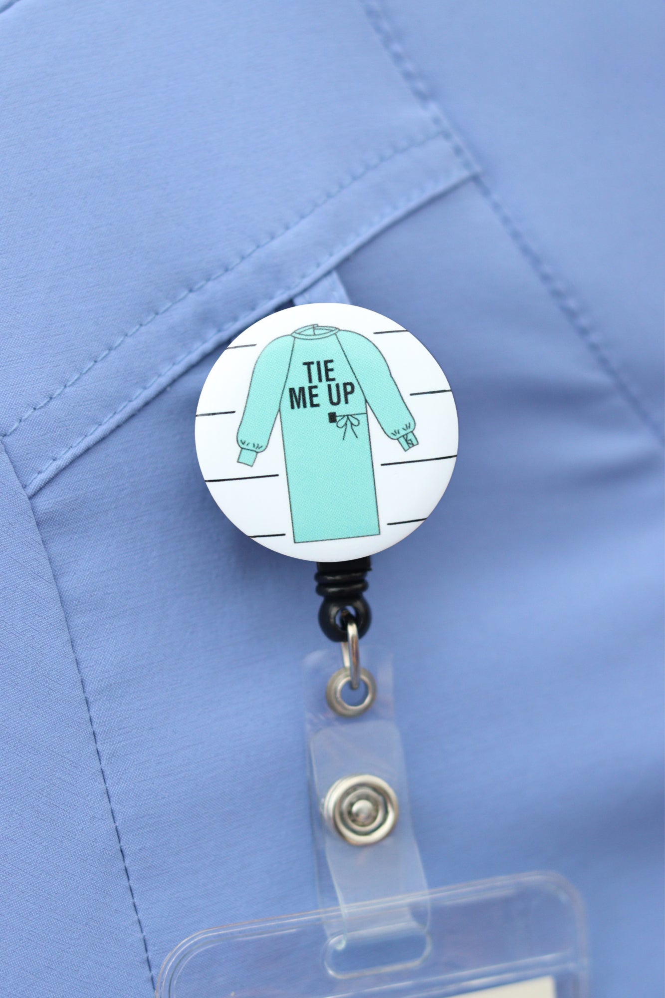 Surgical Gown ID Badge | Scrubs&Clogs – SCRUBS AND CLOGS