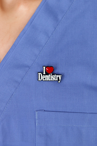 I Love Dentistry Pin