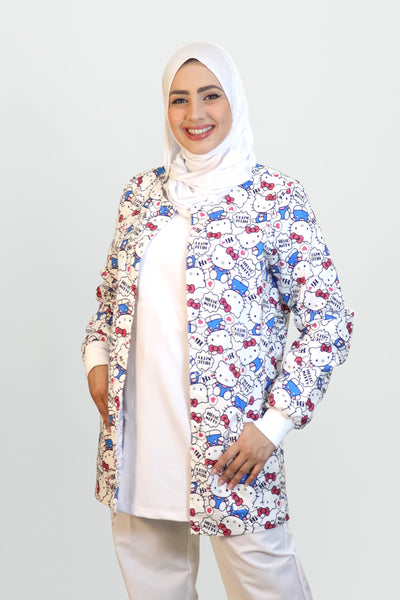 hello kitty scrub jacket
