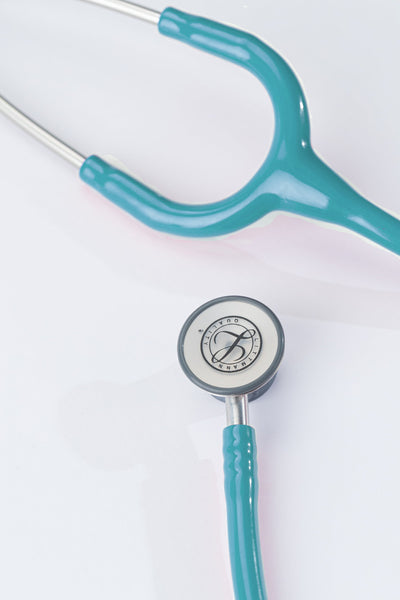 3M™ Littmann® Classic II Paediatric Stethoscope 2119, Standard-Finish Chestpiece,  Caribbean Blue Tube