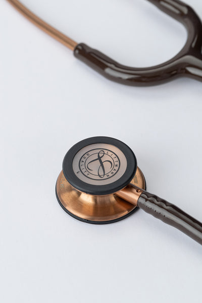 3M™ Littmann® Classic III™ Stethoscope, Copper-Finish Chestpiece, Chocolate Tube, 27 inch, 5809