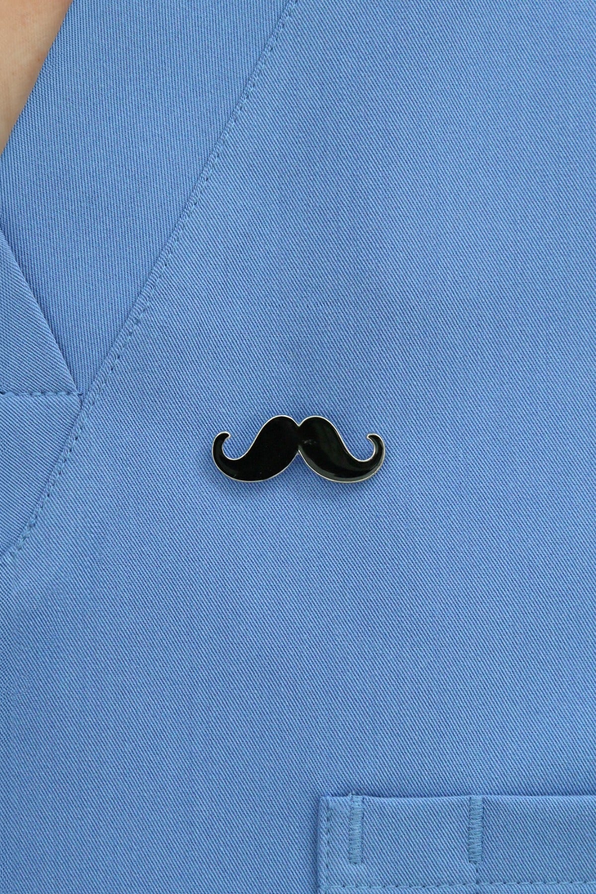 Mustache Pin