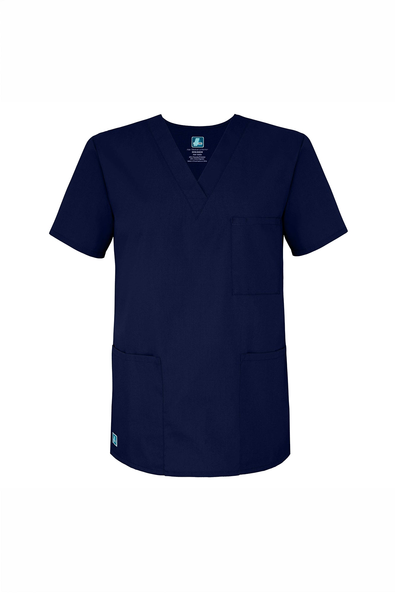 Adar Universal Unisex Scrub Top - 601 - Version 1