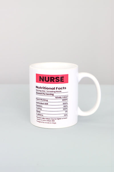 كوب قهوة سيراميك ممرضة