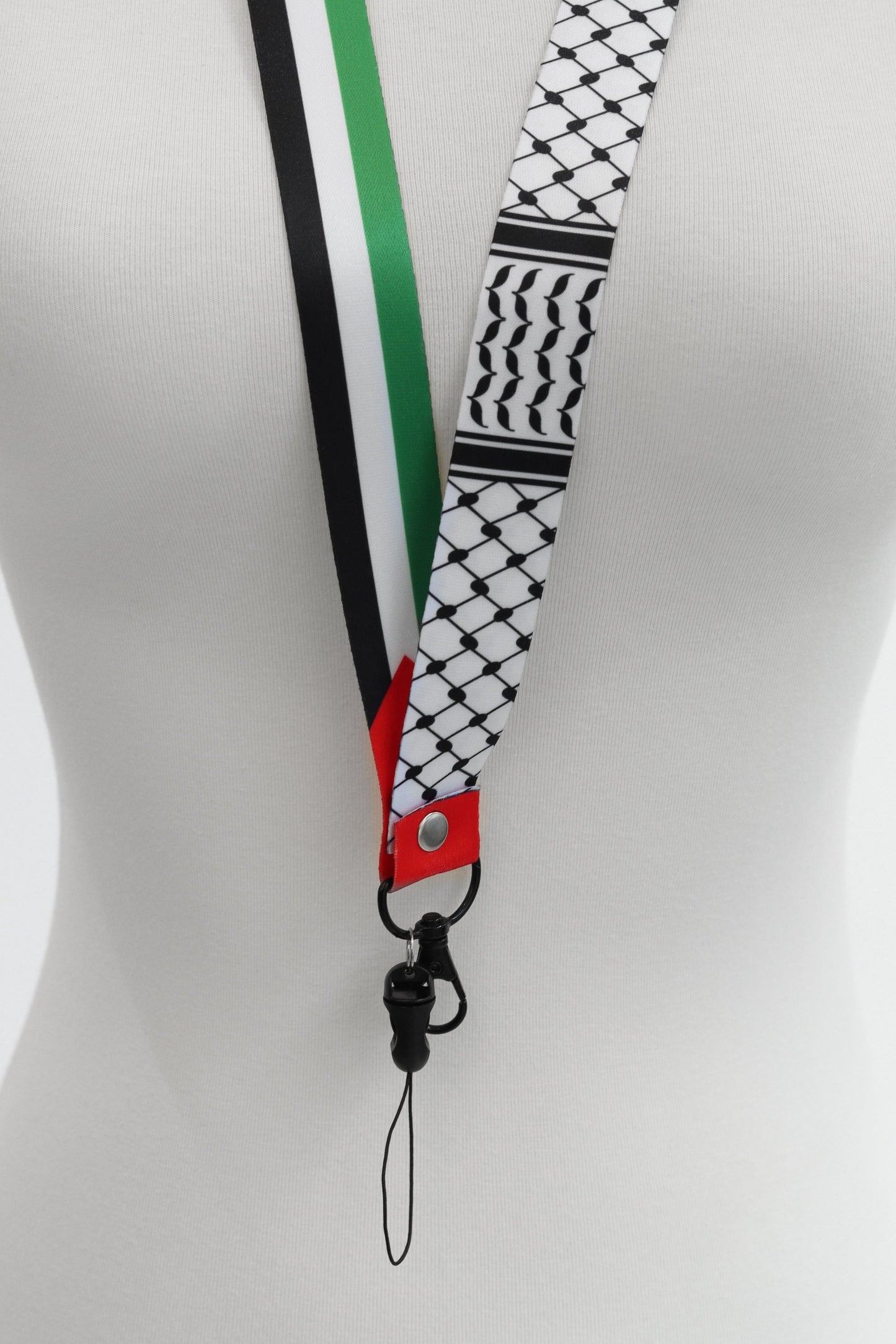 free palestine lanyard