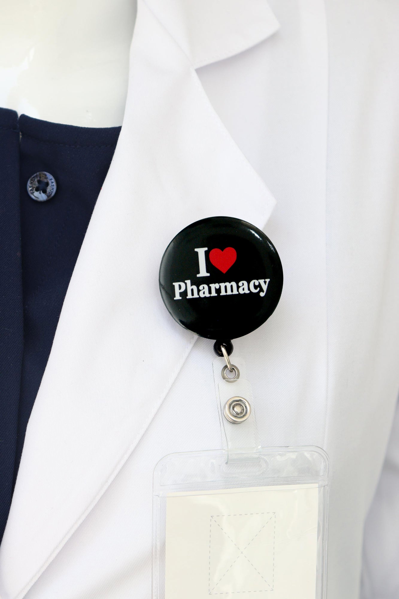 I Love Pharmacy ID Badge