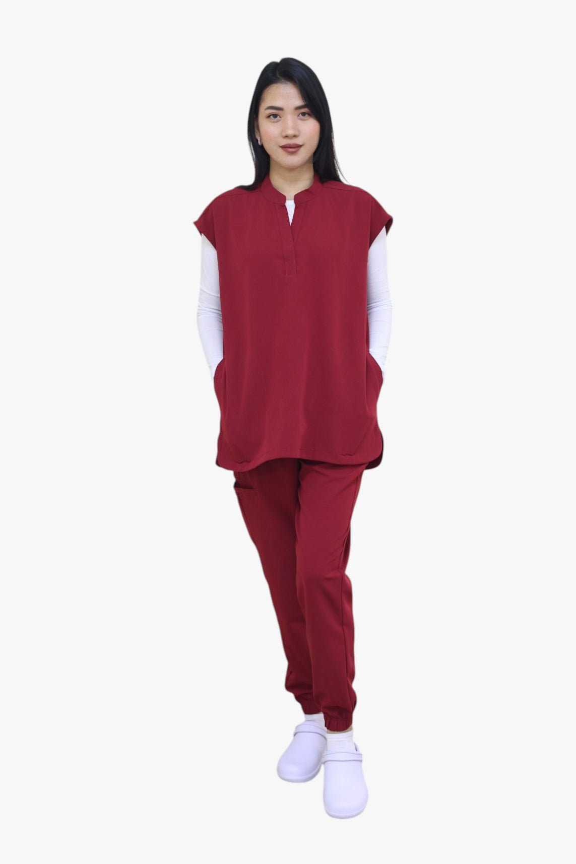 Sama Women’s Jogger Scrub Set – Modern, Sleek, and Comfortable