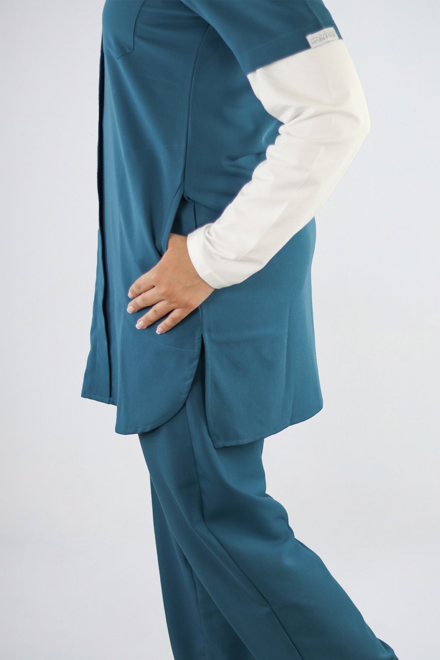 long modest scrubs