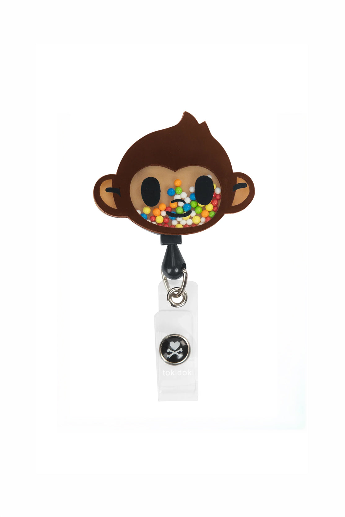 ⁠Tokidoki Shaker Monkey ID Badge