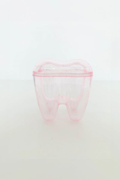 صندوق أسنان صغير وردي