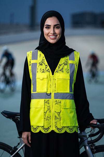 Women's Lace Safety Vest Jacket