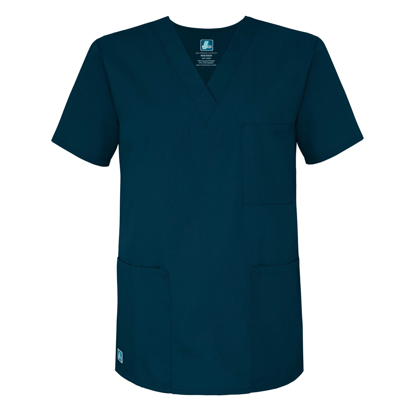 Adar Universal Unisex Scrub Top - 601 - Version 1