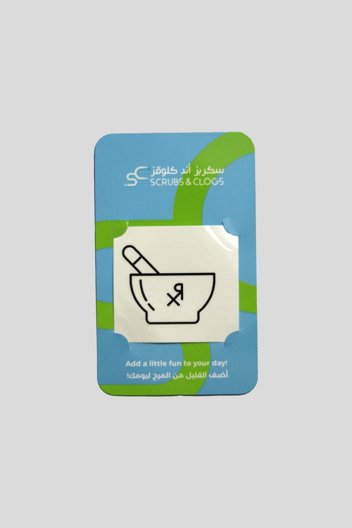 Removable medical temporary tattoo, third view