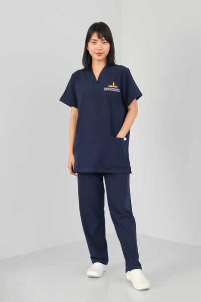 FCHS Embroidered S&C Pro Unisex Scrub Set - S2102-S2202