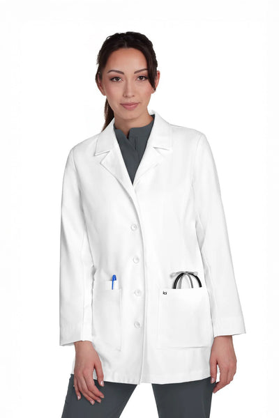 Essentials Hema Women's 4-Pocket Stretch Lab Coat
