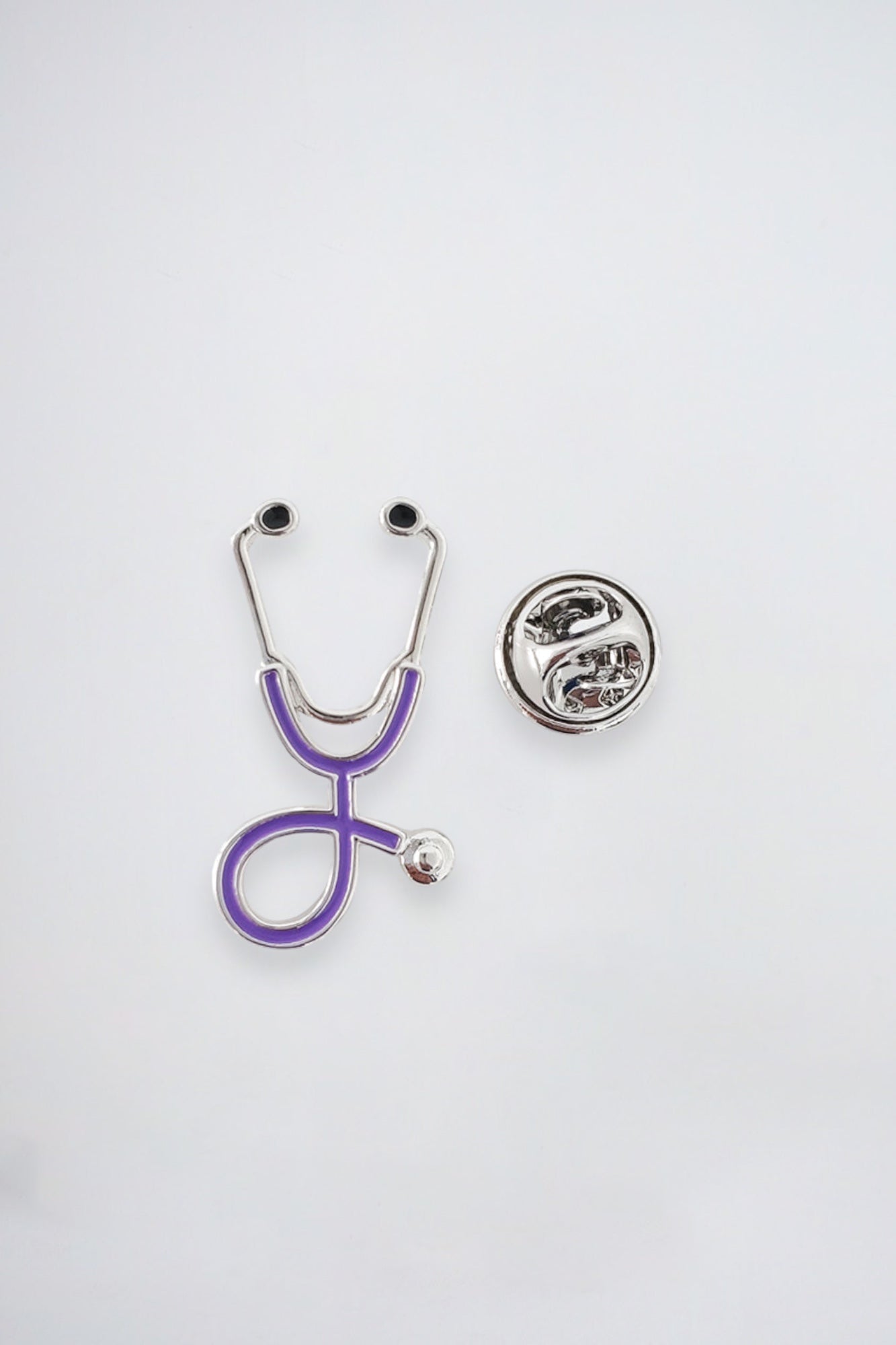Stethoscope Pin Lavender